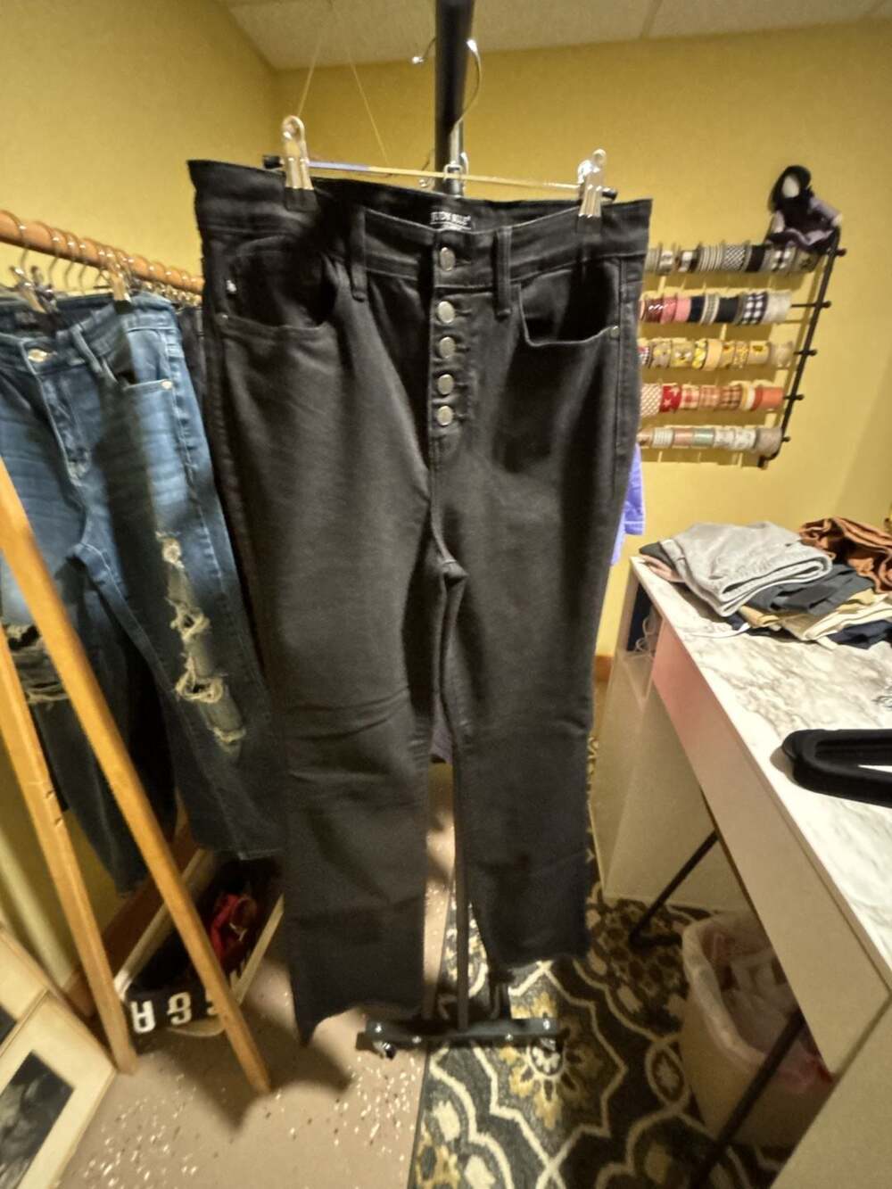Judy Blue Black Boot Cut Jeans Women's Size 9/29